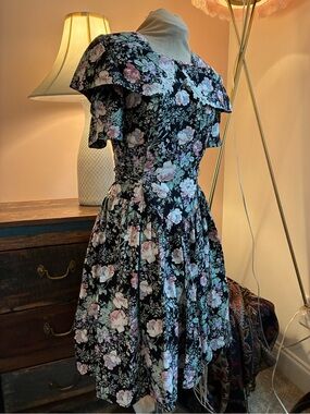 Vintage Made in USA Jodi Michaels Tea Dress